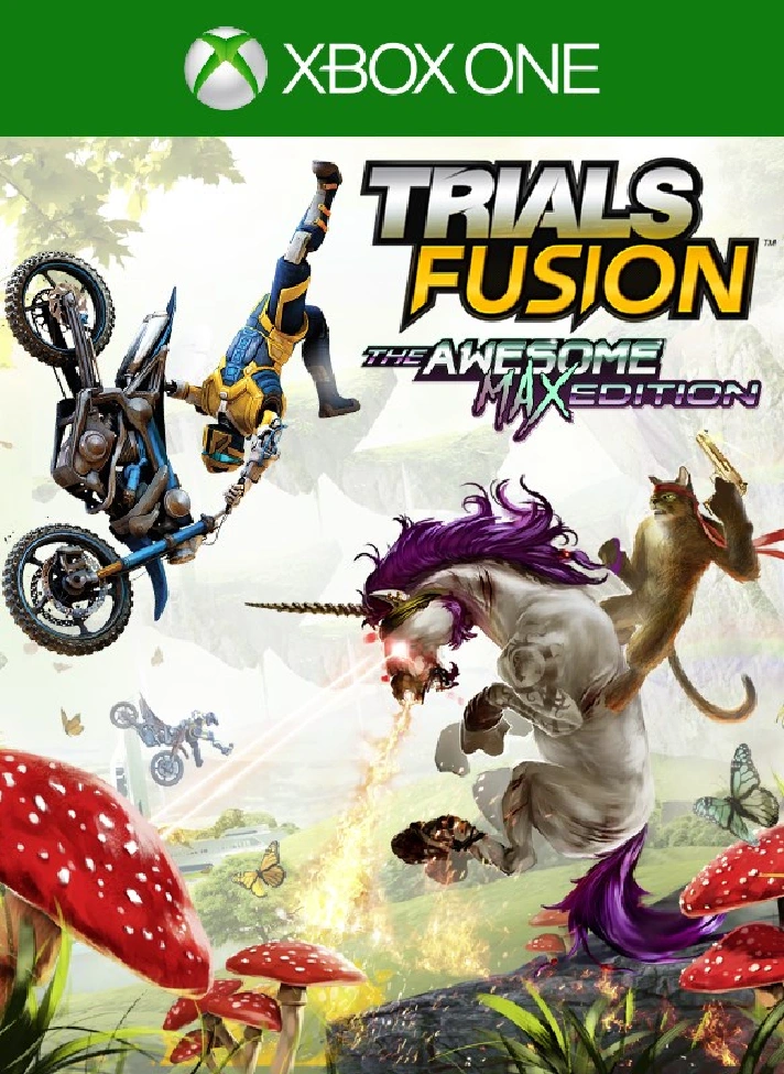 TRIALS FUSION THE AWESOME MAX EDITION XBOX ONE KEY 🔑