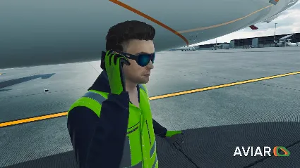 Airport Ground Handling Simulator VR STEAM GIFT РОССИЯ