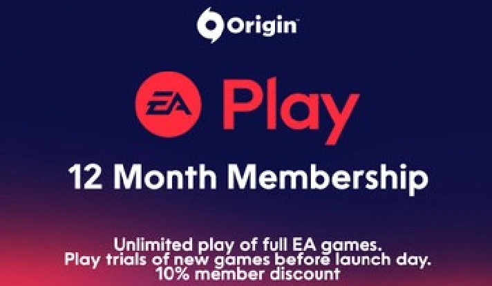 ORIGIN EA PLAY BASIC FOR PC (PC) 12 month