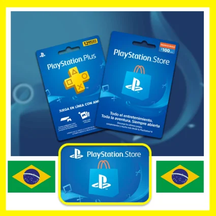 ⭐ ️ ВСЕ КАРТЫ ⭐ 🇧🇷PSN 60-500 BR (Бразилия) (PlayStation)