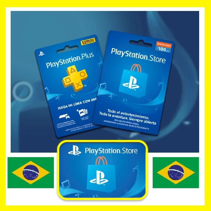 ⭐️GIFT CARD⭐🇧🇷 PSN 60 - 500 BR (Brazil) PSN Brazil