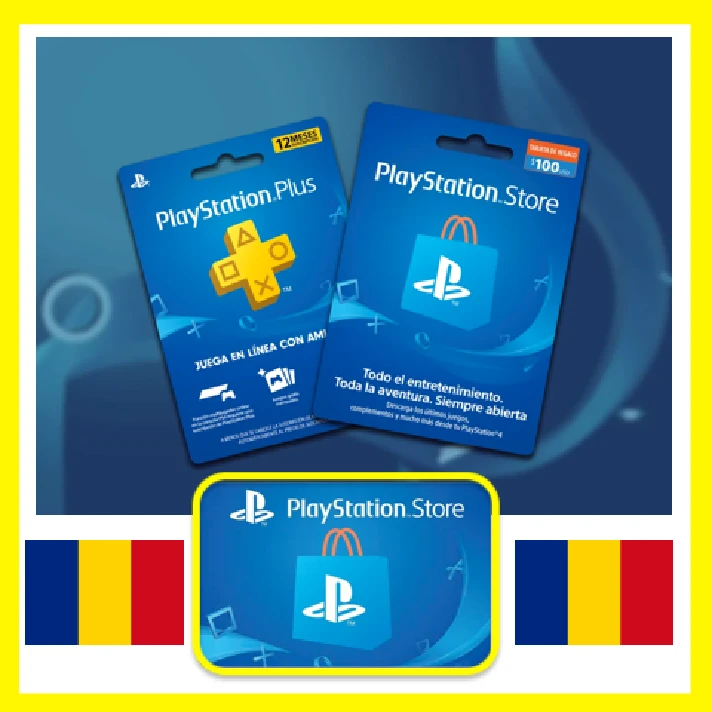 ⭐️GIFT CARDS⭐🇷🇴 PSN 40-600 RON (Romania) PSN Romania