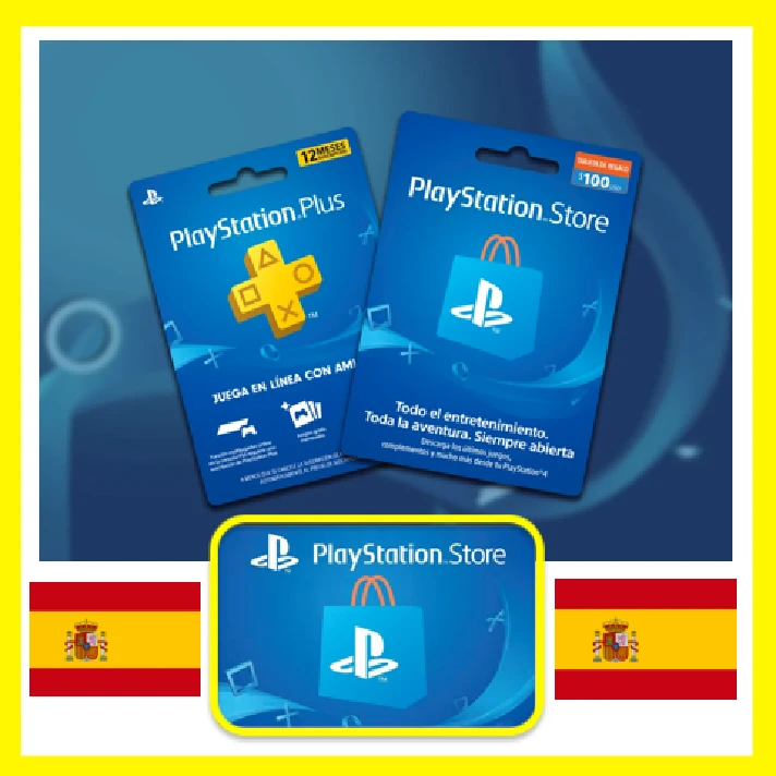 ⭐️GIFT CARDS⭐🇪🇸PSN 20-300 EURO (PSN Spain)PlayStation