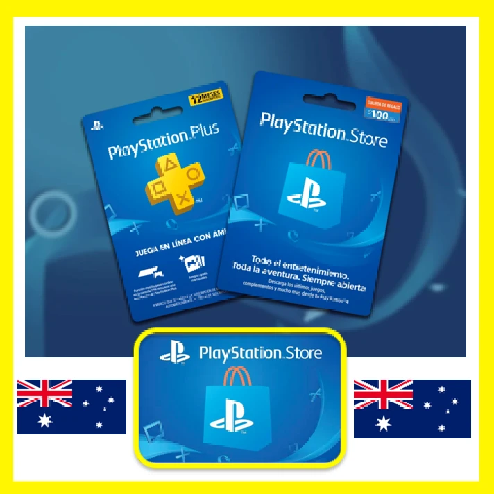 ⭐️GIFT CARD⭐🇦🇺PSN 30-250 AU (PSN Australia)