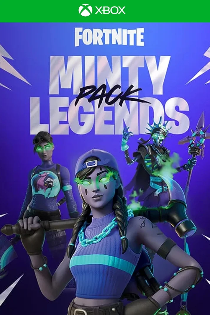 🔑Fortnite - Minty Legends Pack + 1000 V-Bucks🍀