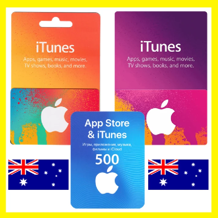 ⭐ 🇦🇺 iTunes/ Apple Gift Cards -AUD - Australia