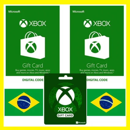 ⭐ ️ВСЕ КАРТЫ ⭐ 🇧🇷Xbox Live Gift Card 5-800 BRL(Бразилия)
