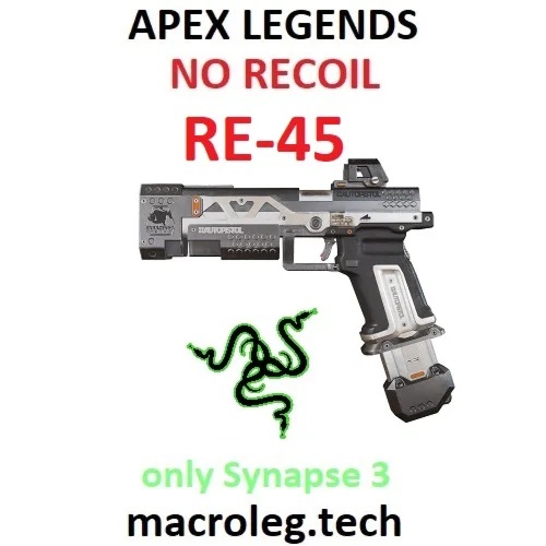 Apex Legends - RE45 - Макрос для razer (synapse 3)