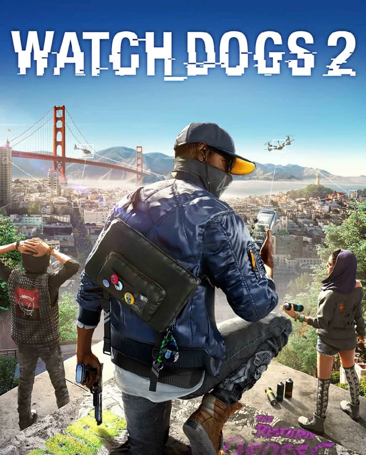 👨‍💻Watch Dogs 2 Deluxe {Uplay Key | RU/CIS} + Gift🎁