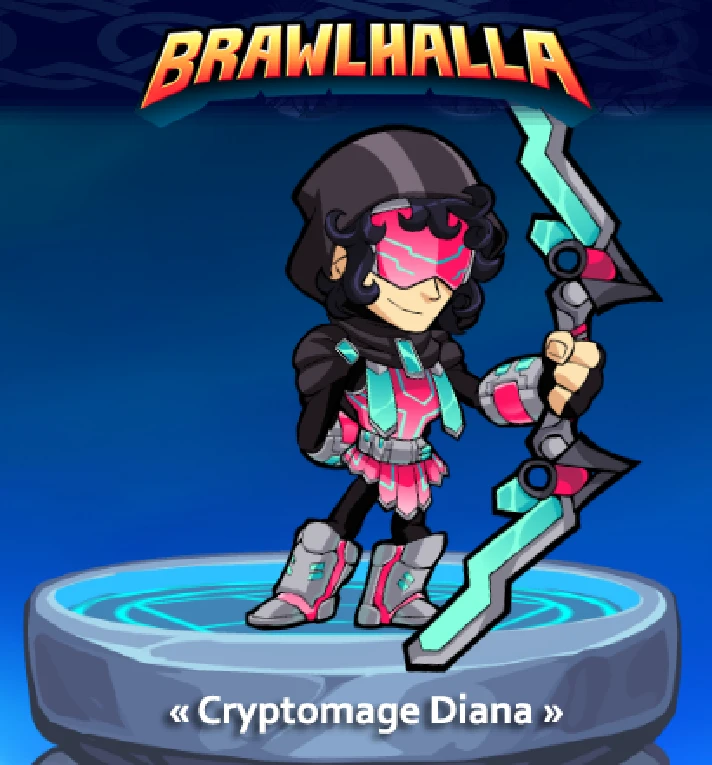 ✅ Brawlhalla - Cryptomage Diana Skin (Key) 🔑