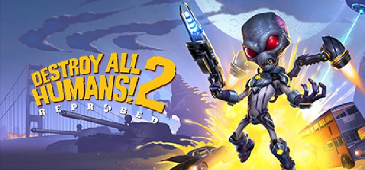 Destroy All Humans! 2 - Reprobed. STEAM-key (RU+CIS)