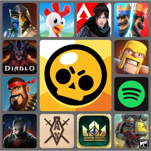 ️ Brawl Stars ios iPhone AppStore + CLASH OF CLANS