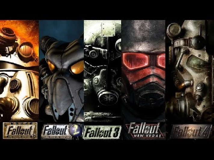 ✅Fallout 1 + 2 + 3 + 4✔️+ 30 games🎁Steam⭐Region Free🌎