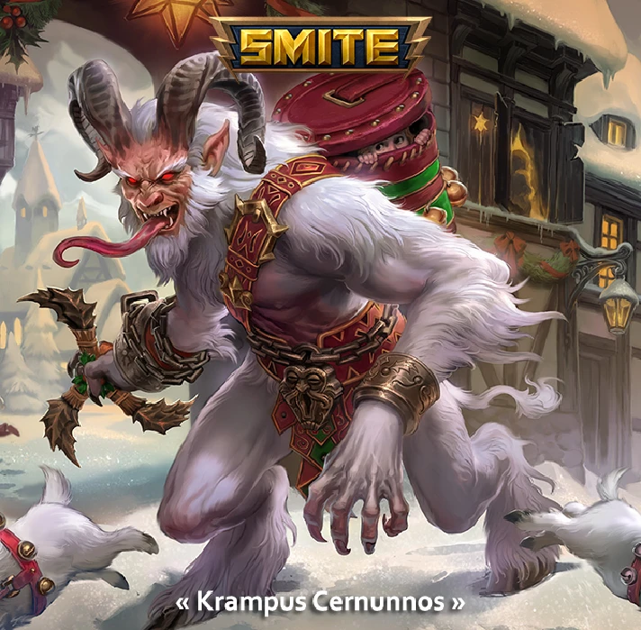 ✅ SMITE - Krampus Cernunnos Skin (Key) 🔑