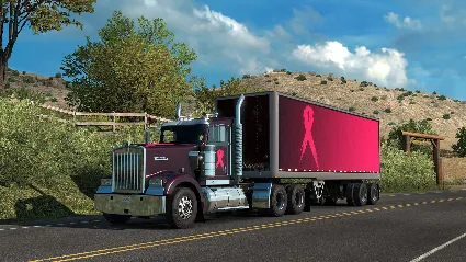 American Truck Simulator - Pink Ribbon Charity Pack АВТОДОСТАВКА STEAM РОССИЯ