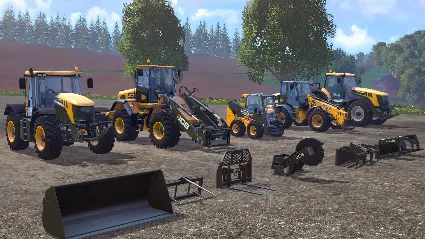 Farming Simulator 15 - JCB DLC АВТОДОСТАВКА STEAM РОССИЯ
