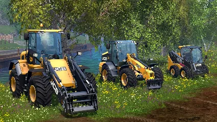 Farming Simulator 15 - JCB DLC АВТОДОСТАВКА STEAM РОССИЯ