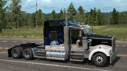 American Truck Simulator - Space Paint Jobs Pack АВТОДОСТАВКА STEAM РОССИЯ