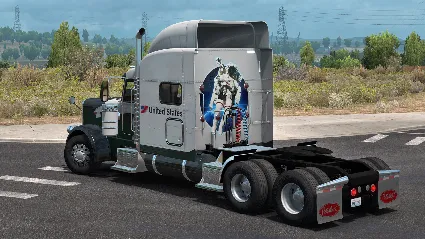 American Truck Simulator - Space Paint Jobs Pack АВТОДОСТАВКА STEAM РОССИЯ