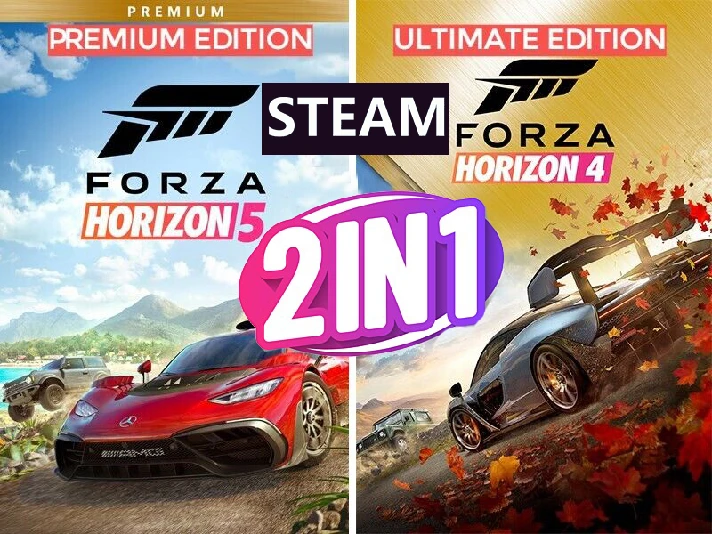 Forza Horizon 4 Ultimate+Forza Horizon 5 Premium+ALLDLC