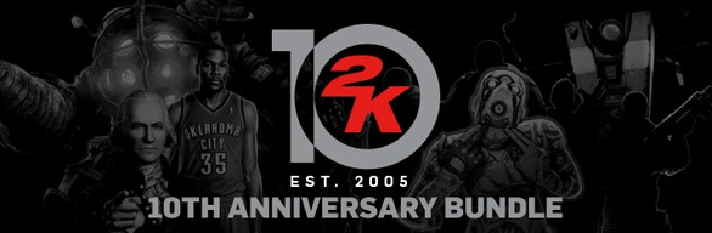 2K 10th Anniversary / 47 in 1 (Steam Gift Region Free)