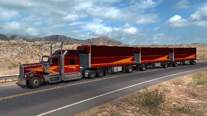 American Truck Simulator Classic Stripes Paint Jobs Pac