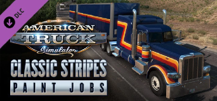 American Truck Simulator Classic Stripes Paint Jobs Pac