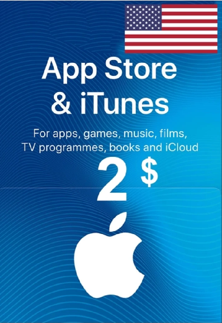 🎵⚡️ iTunes Gift Card 2$ (USA) CHEAPEST! ⚡️🎵