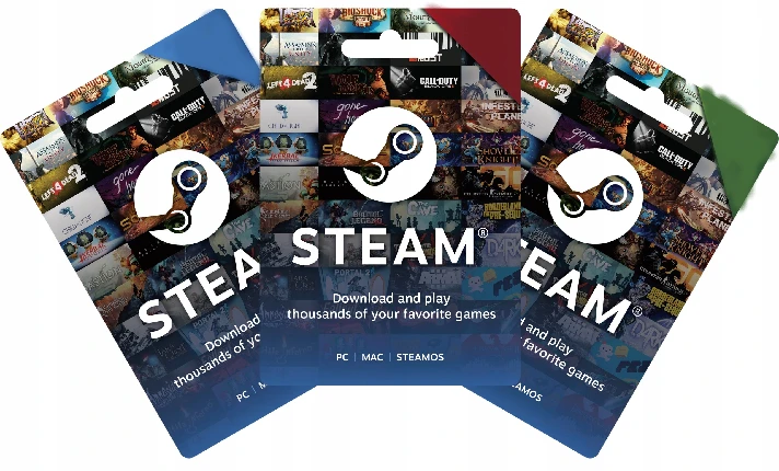 🚀STEAM 10-1000 💳GIFT card Top up Turkey TL/TRY