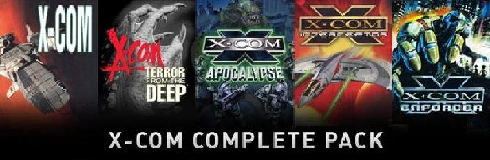 X-COM: Complete Pack ( XCOM classic✅ Steam Region free