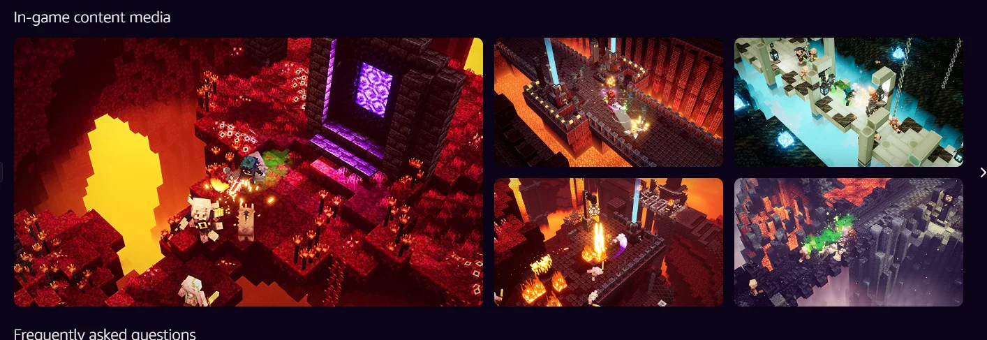 ⛏️Minecraft Dungeons Flames of the Nether DLC⛏️