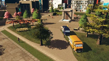 Cities: Skylines - Plazas  Promenades DLC STEAM РОССИЯ