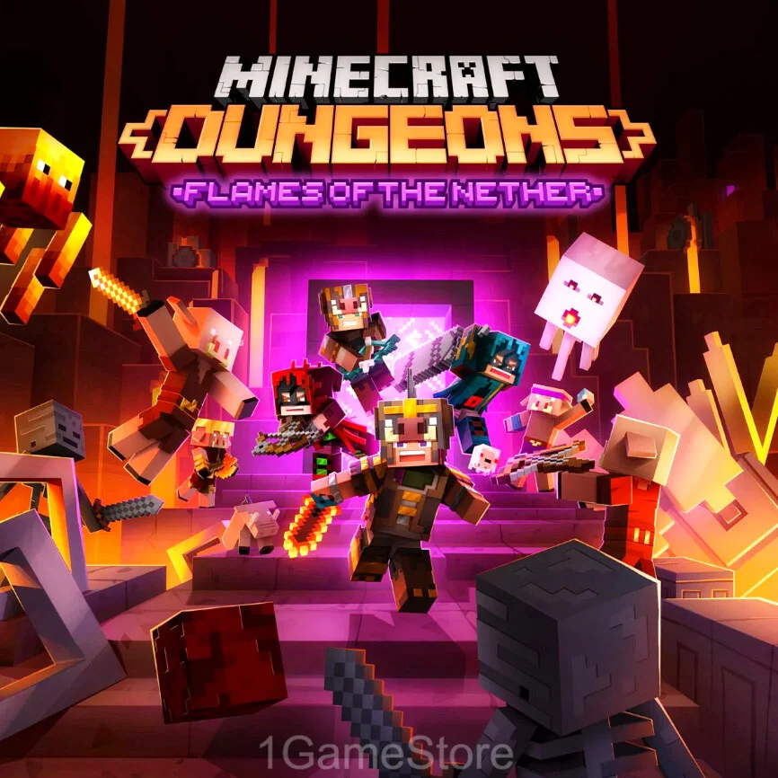 MINECRAFT Dungeons  Flames of the Nether DLC 