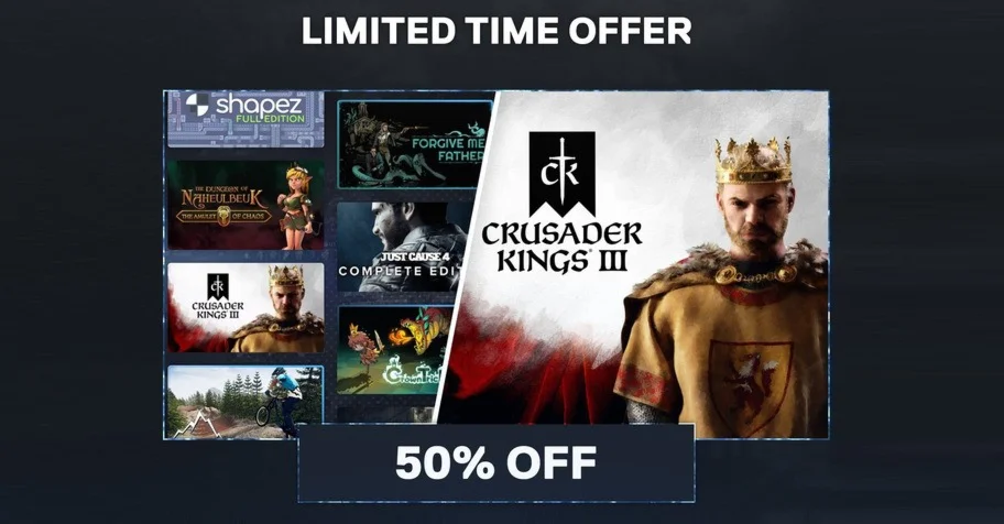 50% Off on Humble Bundle Choice СКИДОЧНЫЙ КЛЮЧ КУПОН 