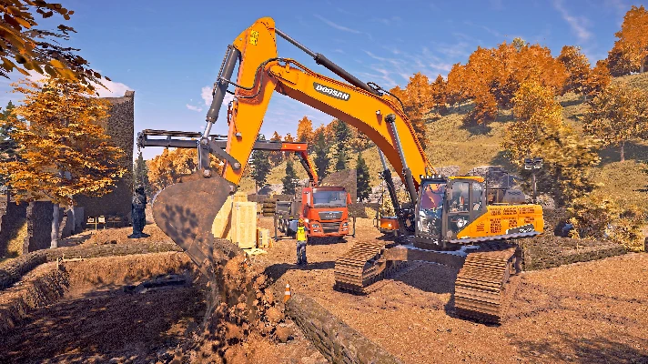 🚚🚜🚛 CONSTRUCTION SIMULATOR 2022+ALL DLC(STEAM)🌍🚚🚜