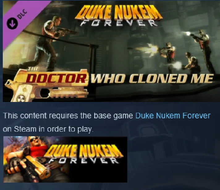 Duke Nukem Forever: The Doctor Who Cloned Me /except RU