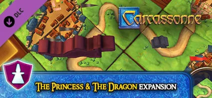 Carcassonne - The Princess  the Dragon Expansion STEAM
