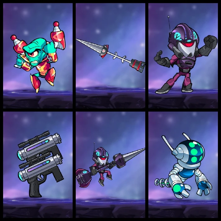 ✔️ Brawlhalla. Space Dogfighter Bundle