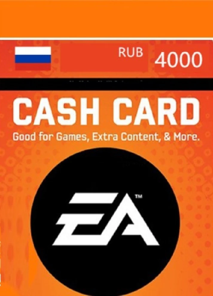 EA play origin gift card 4000 RUB Region Russia