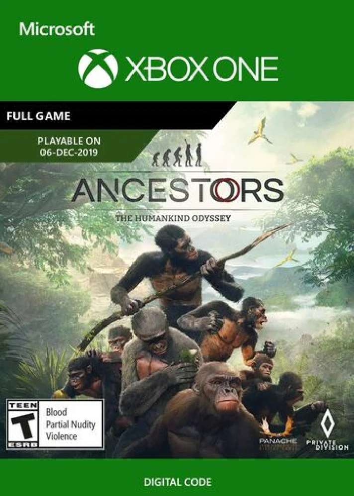 🌍 Ancestors: The Humankind Odyssey XBOX KEY 🔑