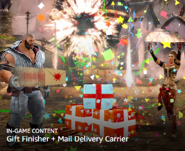 Guild Wars 2: Gift Finisher + Mail Delivery Carrier 🔑