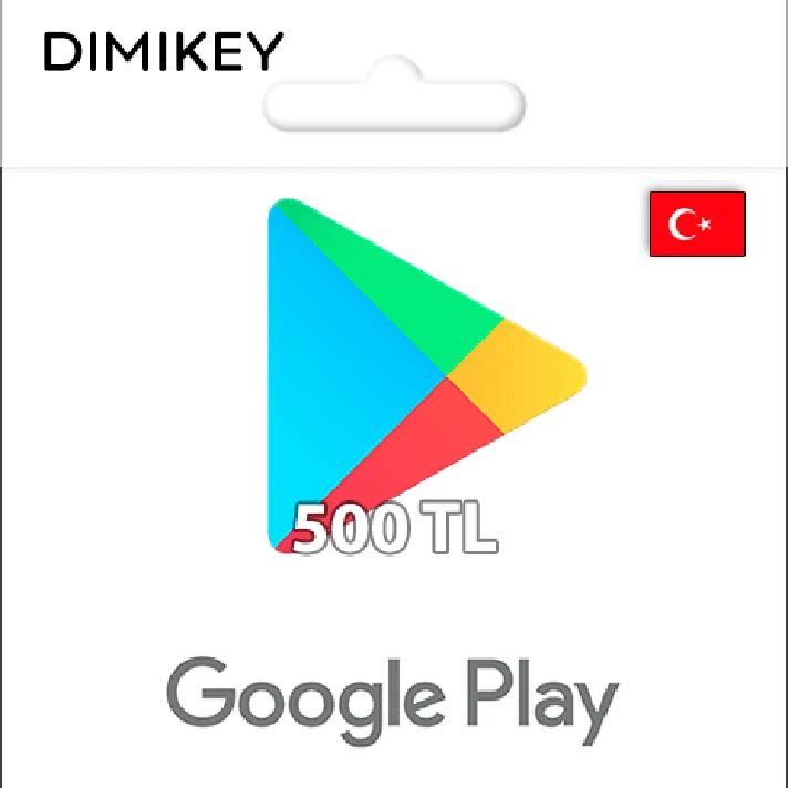 z ✅ Google Play 500 TL TURKEY [gift card]