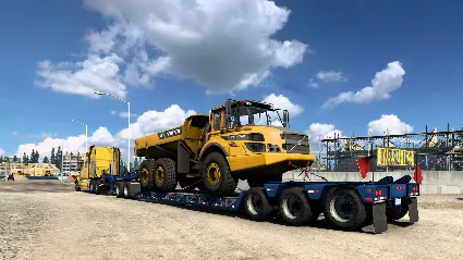 American Truck Simulator - Volvo Construction Equipment АВТОДОСТАВКА STEAM РОССИЯ
