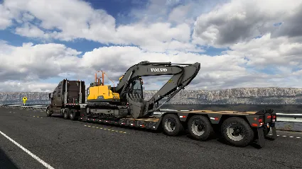 American Truck Simulator - Volvo Construction Equipment АВТОДОСТАВКА STEAM РОССИЯ