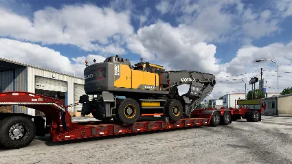 American Truck Simulator - Volvo Construction Equipment АВТОДОСТАВКА STEAM РОССИЯ