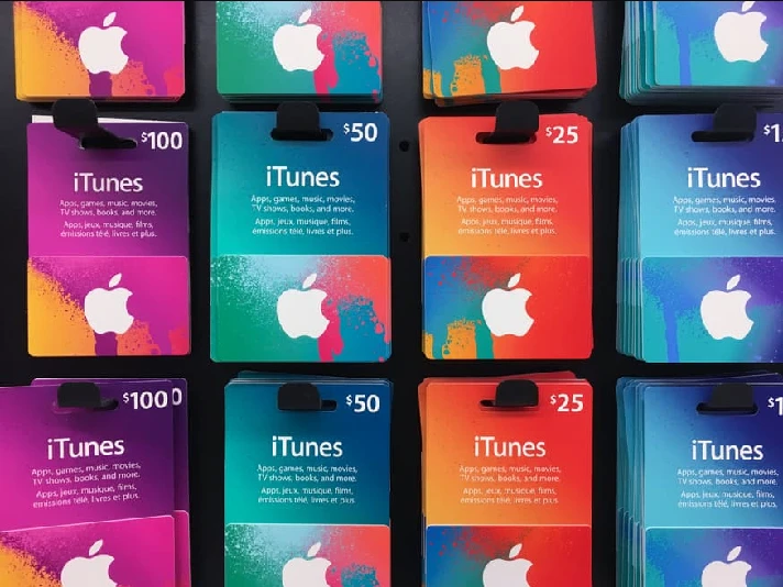 ✅  iTunes 🔥 Gift Card $50 - 🇺🇸 (USA Region) 💳 0 %