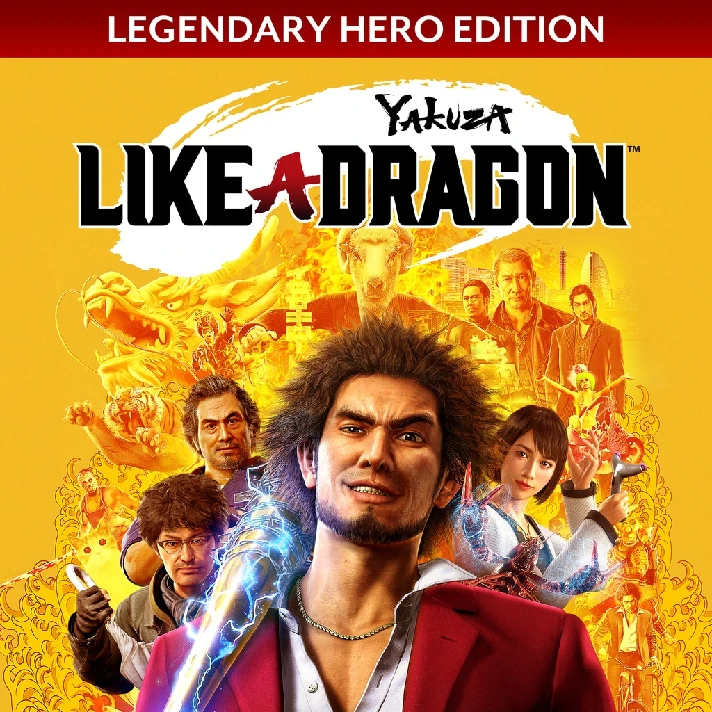 🔥Yakuza: Like a Dragon Legendary Hero 💳 Steam Key +🎁