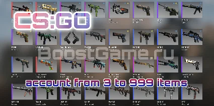CS 2 аккаунт 🔥 от 3 до 999 предметов ✅ + Родная почта
