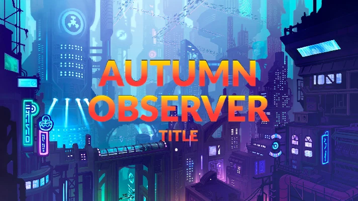 Brawlhalla. "Autumn Observer" Title