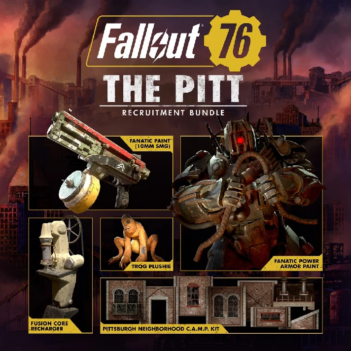 Fallout 76: The Pitt Recruitment Bundle DLC XBOX KEY🔑